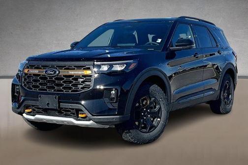 Agate Black Metallic 2026 Ford Explorer Tremor