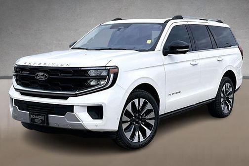White Metallic 2025 Ford Expedition Platinum
