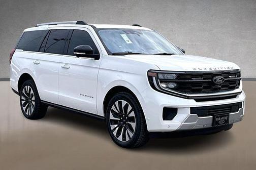 White Metallic 2025 Ford Expedition Platinum