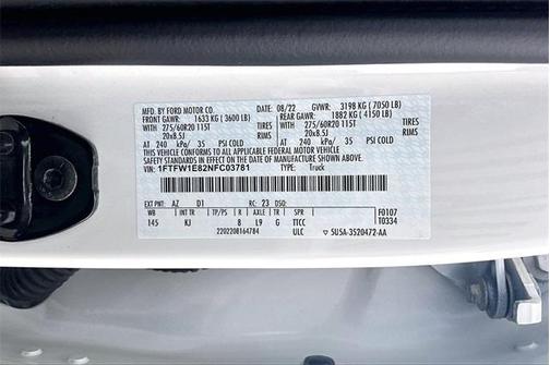 2022 Ford F-150 King Ranch