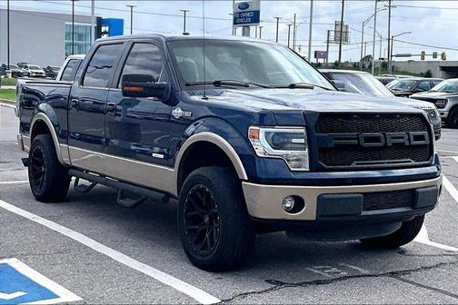 Blue Jeans Metallic 2014 Ford F-150 King Ranch
