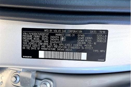 2019 Volvo XC60 T5 Momentum