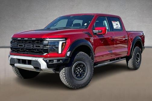 Red Metallic 2025 Ford F-150 Raptor