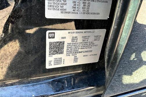 2023 GMC Sierra 1500 AT4