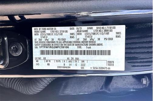 2021 Ford F-150 Raptor