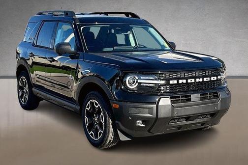 Shadow Black 2025 Ford Bronco Sport Outer Banks