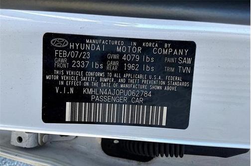 2023 Hyundai ELANTRA HEV Limited