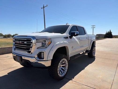 Summit White 2020 GMC Sierra 1500 SLT