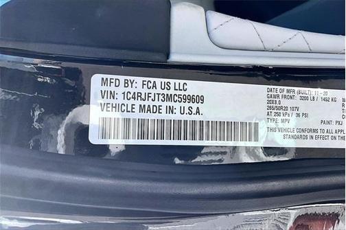 2021 Jeep Grand Cherokee Summit