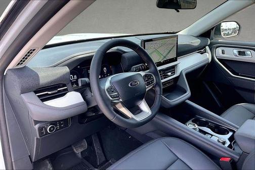 Space White Metallic 2026 Ford Explorer Active