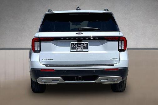 Space White Metallic 2026 Ford Explorer Active