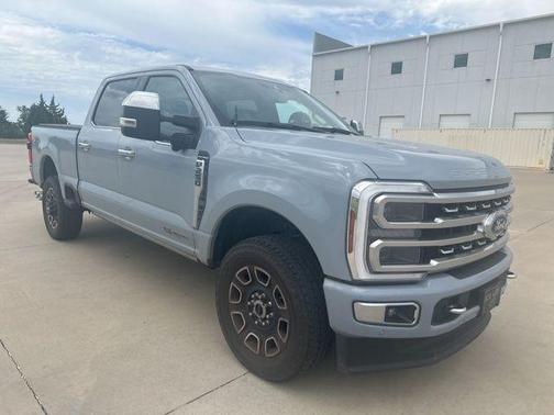 Glacier Gray Metallic 2024 Ford F-250 Platinum
