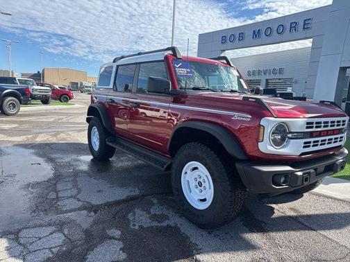 Ruby Red Metallic 2025 Ford Bronco Heritage Edition