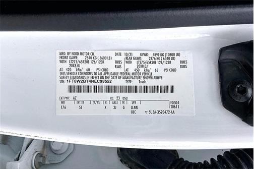 2022 Ford F-250 Lariat