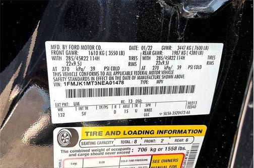 2022 Ford Expedition Max Platinum