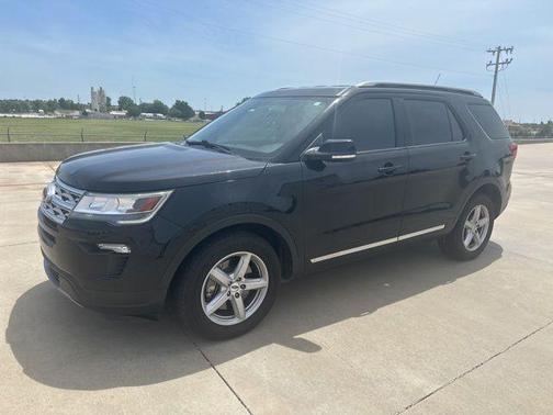 Shadow Black 2018 Ford Explorer XLT
