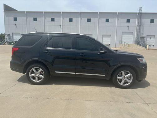 Shadow Black 2018 Ford Explorer XLT