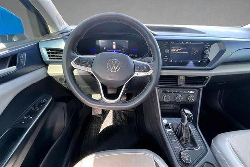 Cornflower Blue 2022 Volkswagen Taos 1.5T SE