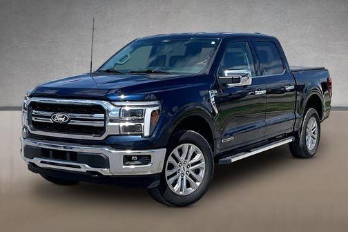 Antimatter Blue Metallic 2025 Ford F-150 Lariat