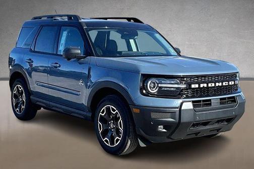 Azure Gray Metallic 2025 Ford Bronco Sport Outer Banks