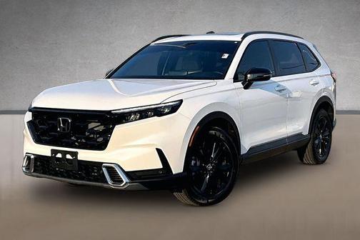 Platinum White Pearl 2026 Honda CR-V Hybrid Sport Touring