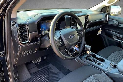 Shadow Black 2025 Ford Ranger XLT