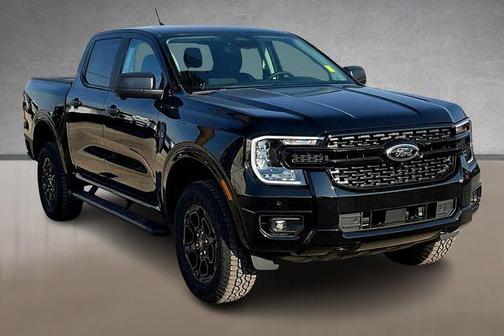 Shadow Black 2025 Ford Ranger XLT