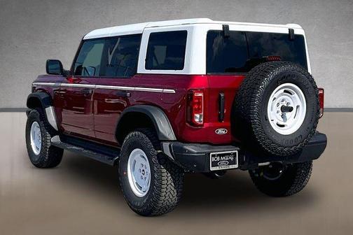 Ruby Red Metallic Tinted Clearcoat 2026 Ford Bronco Heritage Edition