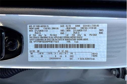 2023 Ford F-150 Platinum