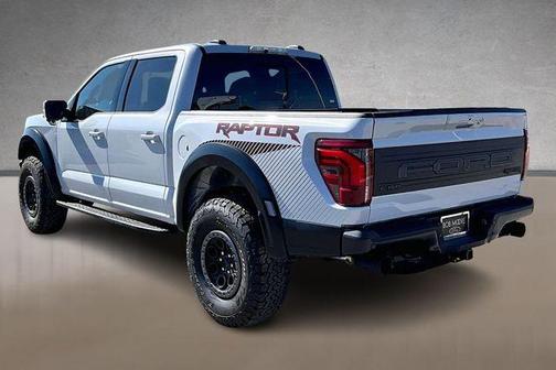 Space White Metallic 2025 Ford F-150 Raptor