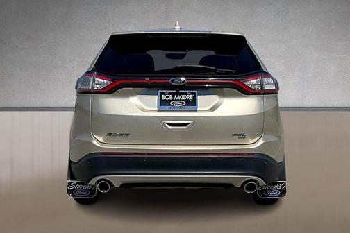 White Platinum Tri-Coat Metallic 2017 Ford Edge SEL