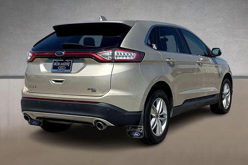 White Platinum Tri-Coat Metallic 2017 Ford Edge SEL