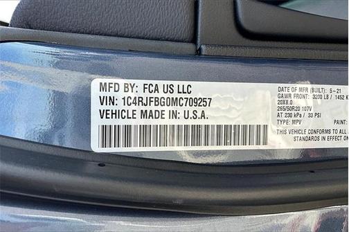 2021 Jeep Grand Cherokee Limited