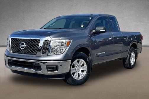 Gun Metallic 2018 Nissan Titan SV
