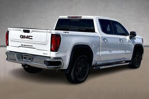 White Frost Tri-Coat 2020 GMC Sierra 1500 SLT