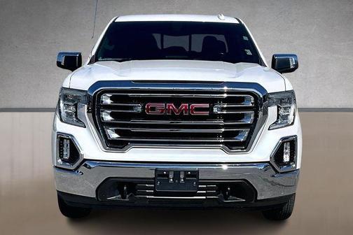 White Frost Tri-Coat 2020 GMC Sierra 1500 SLT