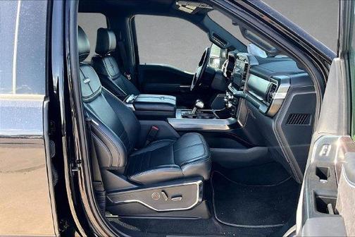 Agate Black Metallic 2025 Ford F-150 Platinum