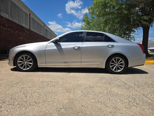 Silver Moonlight Metallic 2018 Cadillac CTS 2.0T Luxury 4dr Sedan