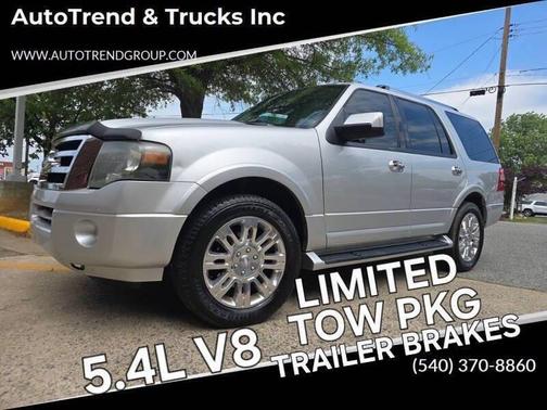 White Platinum Metallic Tri-Coat 2013 Ford Expedition Limited