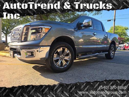 Gun Metallic 2018 Nissan Titan SL