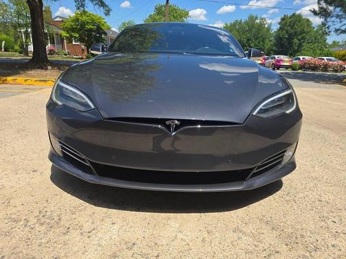 Gray 2017 Tesla Model S P100D