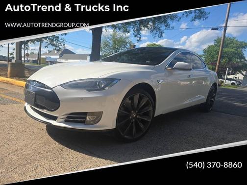 Black 2014 Tesla Model S 85
