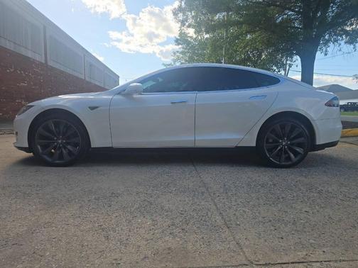 Black 2014 Tesla Model S 85