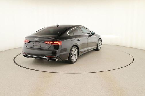 Brilliant Black 2021 Audi A5 40 Premium