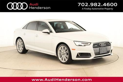Glacier White Metallic 2017 Audi A4 2.0T Prestige
