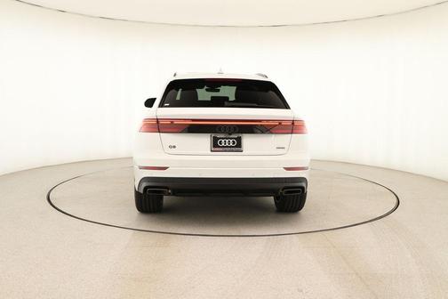 Carrara White 2026 Audi Q8 55 Premium