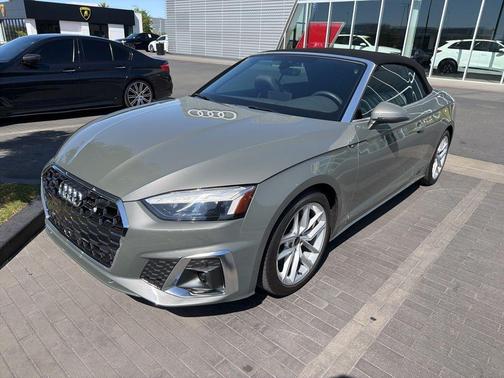 Chronos Gray Metallic / Black Roof 2024 Audi A5 45 S line quattro Premium