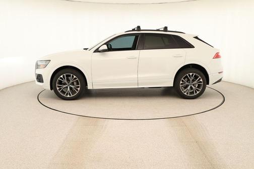 Carrara White 2023 Audi Q8 55 Premium