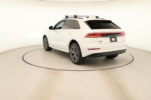 Carrara White 2023 Audi Q8 55 Premium