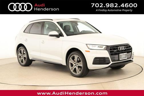 Glacier White Metallic 2019 Audi Q5 2.0T Premium Plus